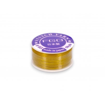 Nylónová niť FGB- 0,1mm Zlatá 46m(N605)